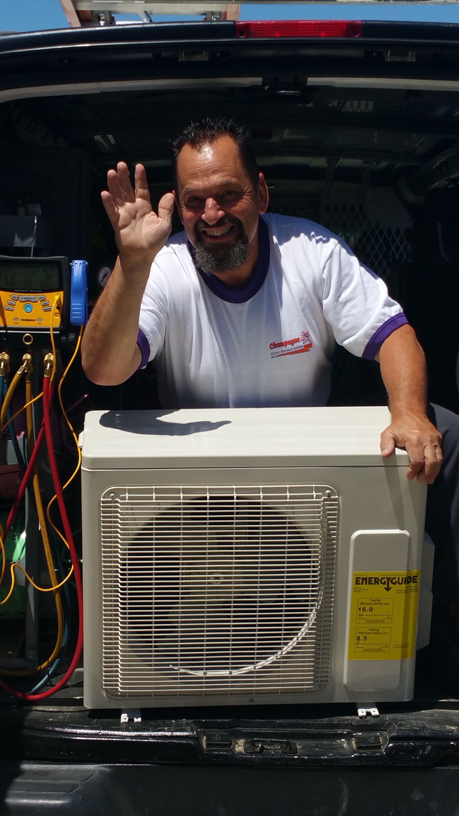 Marcel Champagne, owner and master electrician of Champagne Electric serving New Orleans, Mandeville, Slidell and all of Southeast Louisiana since 1994